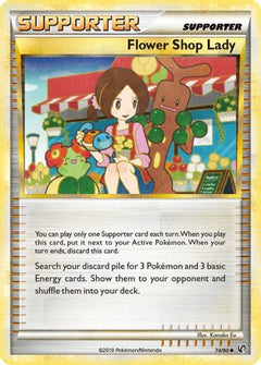 Flower Shop Lady (74/90) [HeartGold & SoulSilver: Undaunted]-1