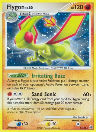 Flygon (5/132) [Diamond & Pearl: Secret Wonders]-1