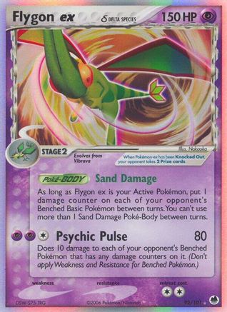 Flygon ex (92/101) (Delta Species) [EX: Dragon Frontiers]-1
