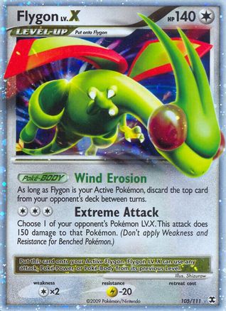 Flygon LV.X (105/111) [Platinum: Rising Rivals]-1