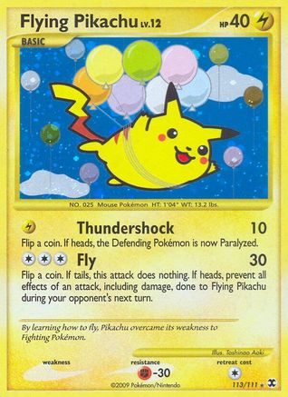 Flying Pikachu (113/111) [Platinum: Rising Rivals]-1