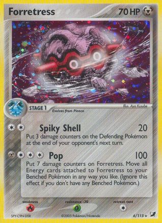 Forretress (6/115) (Stamped) [EX: Unseen Forces]-1