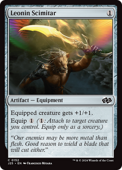 Leonin Scimitar [Foundations Jumpstart]-1