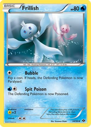 Frillish (34/99) [Black & White: Next Destinies]-1