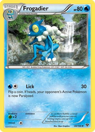 Frogadier (40/146) [XY: Base Set]-1