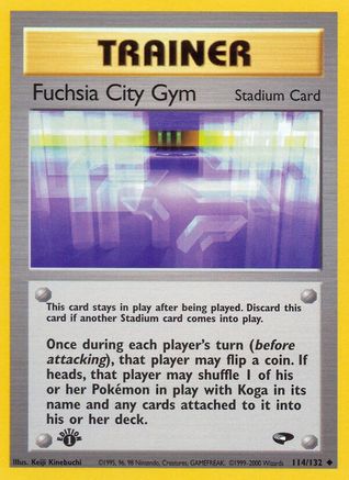 Fuchsia City Gym (114/132) [Gym Challenge 1st Edition]-1