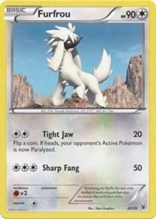 Furfrou (32/39) [XY: Kalos Starter Set]-1