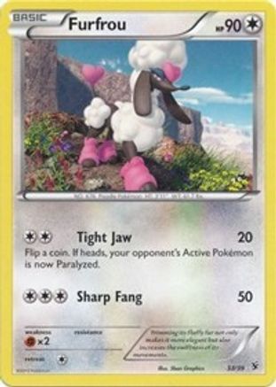 Furfrou (33/39) [XY: Kalos Starter Set]-1