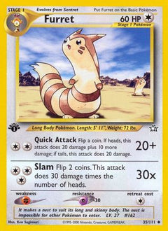 Furret (35/111) [Neo Genesis Unlimited]-1