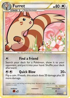 Furret (21/123) [HeartGold & SoulSilver: Base Set]-1