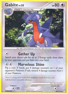 Gabite (48/123) [Diamond & Pearl: Mysterious Treasures]-1