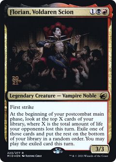 Florian, Voldaren Scion [Innistrad: Midnight Hunt Prerelease Promos]-1