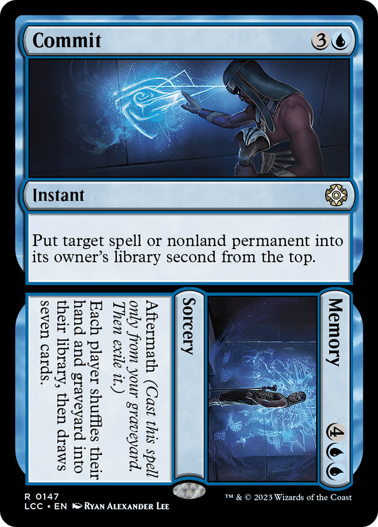 Commit // Memory [The Lost Caverns of Ixalan Commander]-1