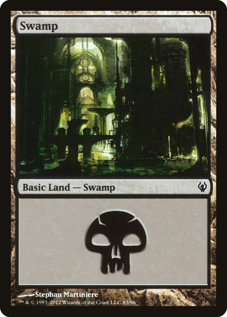 Swamp (83) [Duel Decks: Izzet vs. Golgari]-1
