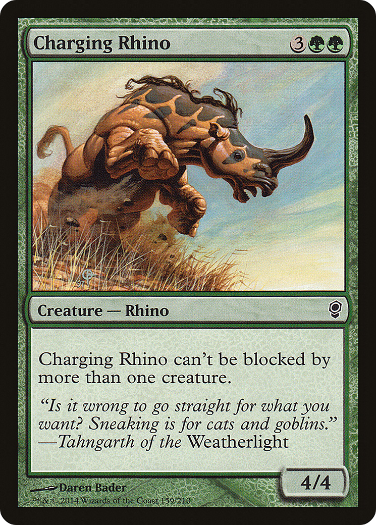 Charging Rhino [Conspiracy]-1