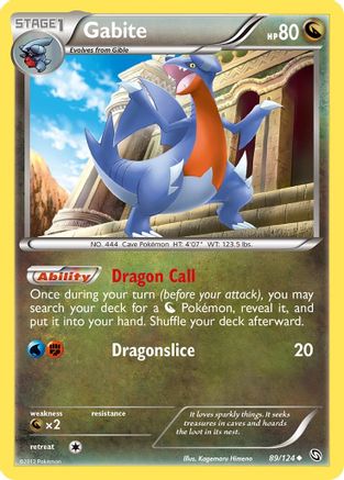 Gabite (89/124) [Black & White: Dragons Exalted]-1