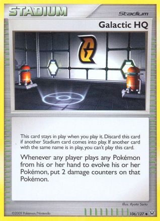 Galactic HQ (106/127) [Platinum: Base Set]-1