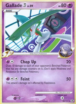 Gallade (20/111) [Platinum: Rising Rivals]-1