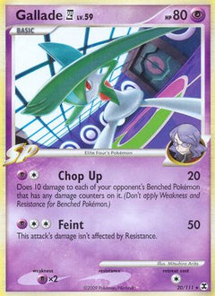 Gallade (20/111) [Platinum: Rising Rivals]-1