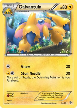 Galvantula (34/98) [Black & White: Emerging Powers]-1