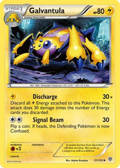 Galvantula (51/135) [Black & White: Plasma Storm]-1