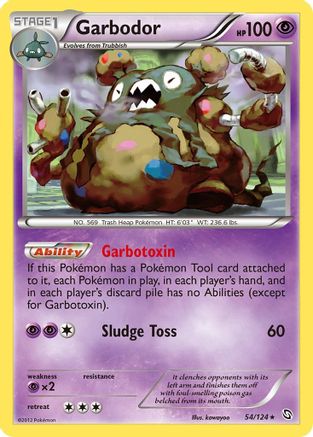 Garbodor (54/124) [Black & White: Dragons Exalted]-1