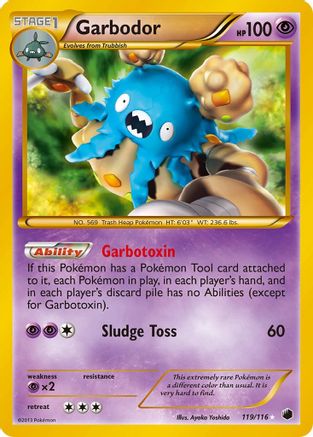 Garbodor (119/116) [Black & White: Plasma Freeze]-1