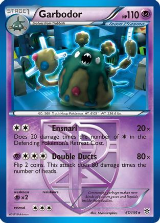 Garbodor (67/135) [Black & White: Plasma Storm]-1
