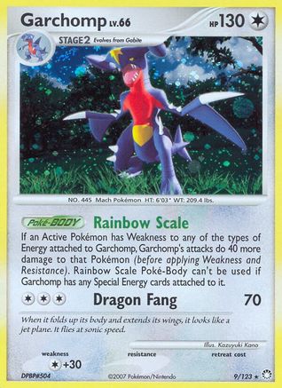 Garchomp (9/123) [Diamond & Pearl: Mysterious Treasures]-1