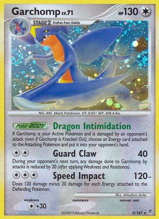 Garchomp (5/147) [Platinum: Supreme Victors]-1