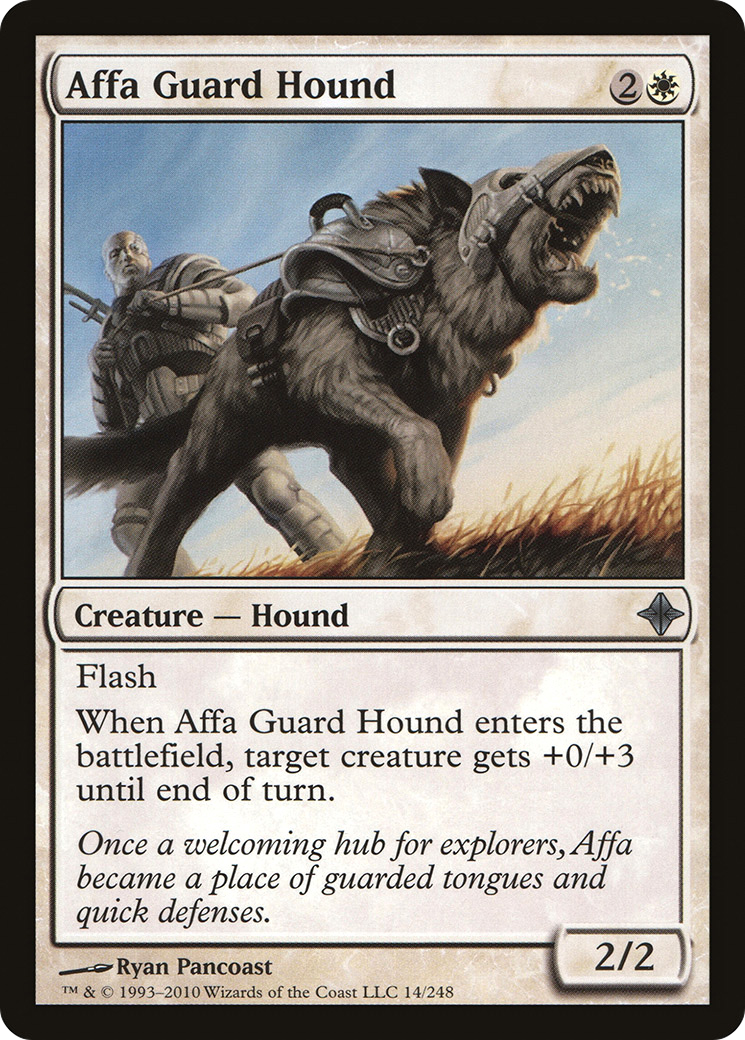 Affa Guard Hound [Rise of the Eldrazi]-1