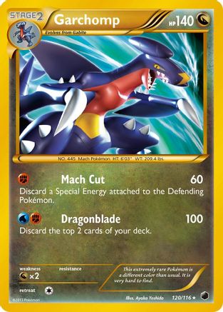 Garchomp (120/116) [Black & White: Plasma Freeze]-1