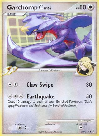 Garchomp C (60/147) [Platinum: Supreme Victors]-1