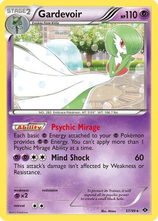 Gardevoir (57/99) [Black & White: Next Destinies]-1