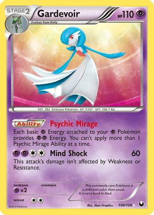 Gardevoir (109/108) [Black & White: Dark Explorers]-1