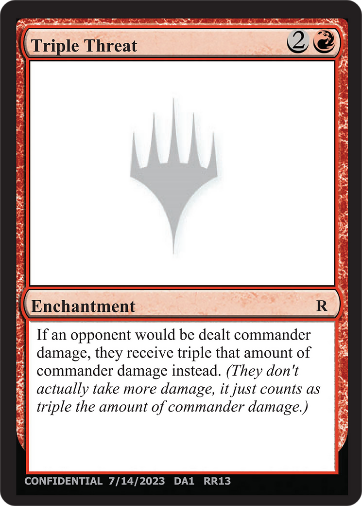 Triple Threat (UNK-RR13B) - Unknown Event-1