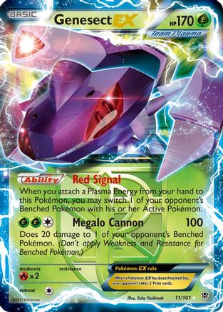 Genesect EX (11/101) [Black & White: Plasma Blast]-1
