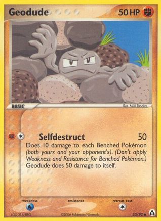 Geodude (53/92) [EX: Legend Maker]-1