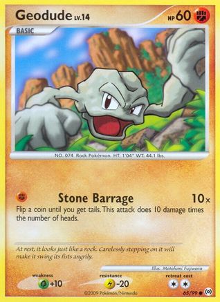 Geodude (65/99) [Platinum: Arceus]-1