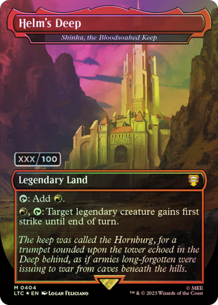 Helm's Deep - Shinka, the Bloodsoaked Keep (Serialized) [The Lord of the Rings: Tales of Middle-Earth Commander]-1