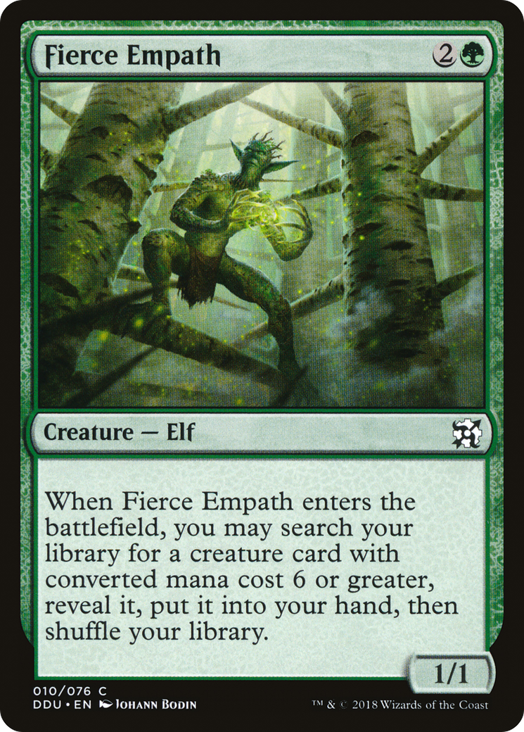 Fierce Empath [Duel Decks: Elves vs. Inventors]-1