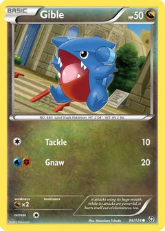 Gible (86/124) [Black & White: Dragons Exalted]-1