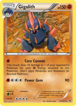 Gigalith (61/101) [Black & White: Noble Victories]-1
