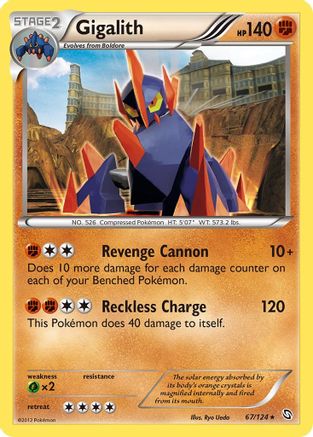Gigalith (67/124) [Black & White: Dragons Exalted]-1