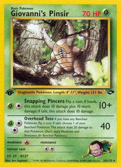 Giovanni's Pinsir (24/132) [Gym Challenge Unlimited]-1