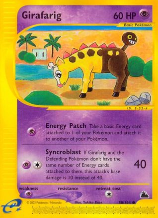 Girafarig (58/144) [Skyridge]-1