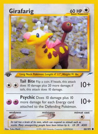 Girafarig (66/105) [Neo Destiny Unlimited]-1