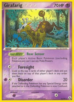 Girafarig (16/92) [EX: Legend Maker]-1