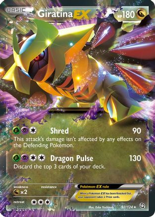 Giratina EX (92/124) [Black & White: Dragons Exalted]-1