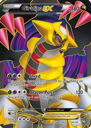 Giratina EX (124/124) [Black & White: Dragons Exalted]-1